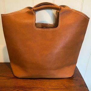Shiraleah faux leather tote